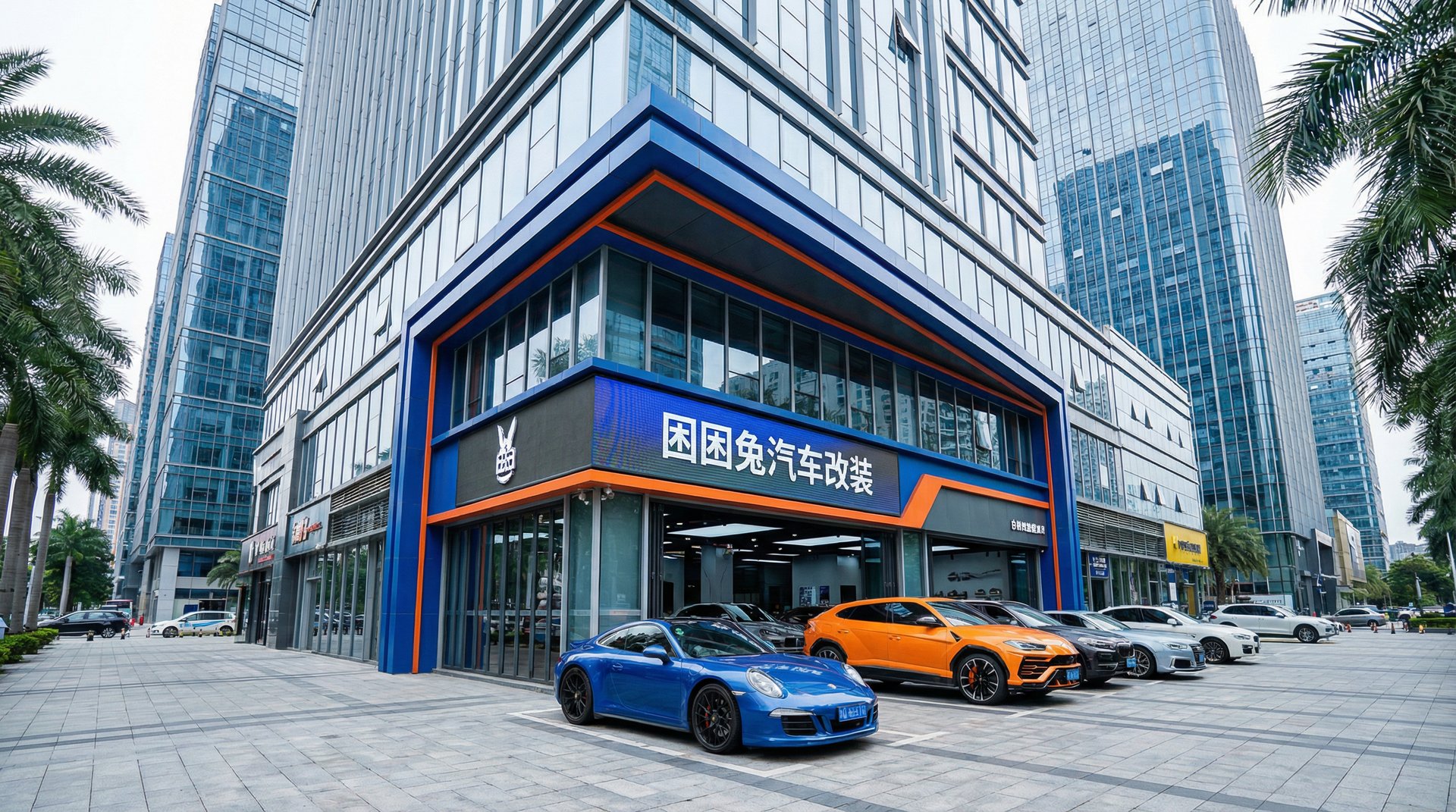 免费看片门店外观